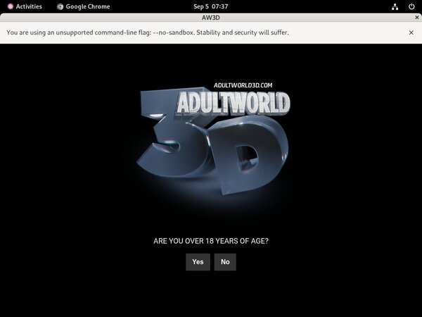Adult World 3D Credit Card