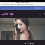 Alexiacage.modelcentro.com Sex Movies