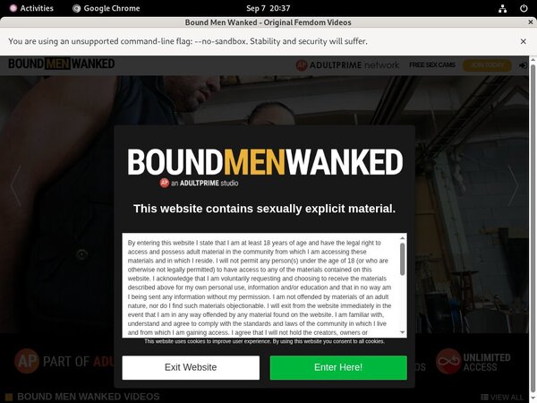 Bound Men Wanked Discount Membership Deal