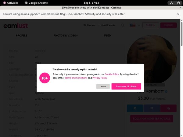Camlust.com Fresh Passwords