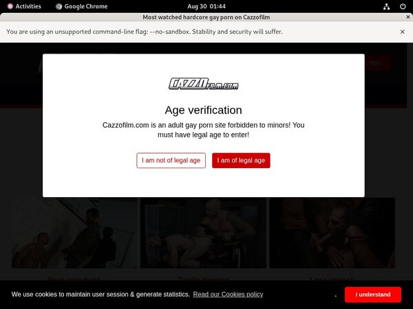 Cazzo Free Login Password
