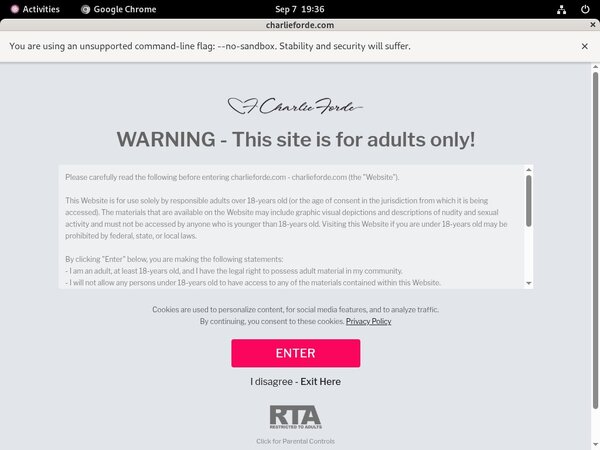 Charlie Forde Free Premium Account