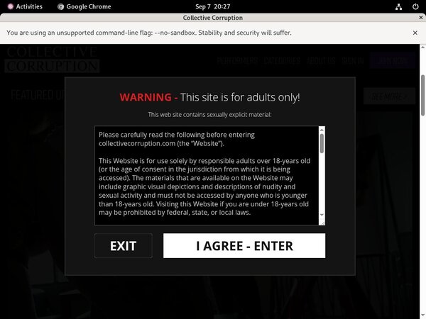 Collectivecorruption.com Accounts Password