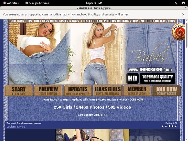 Com Jeansbabes Free Trial
