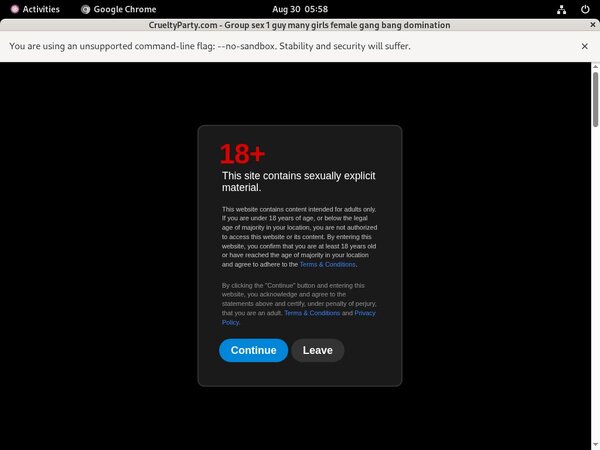 Crueltyparty Free Acount