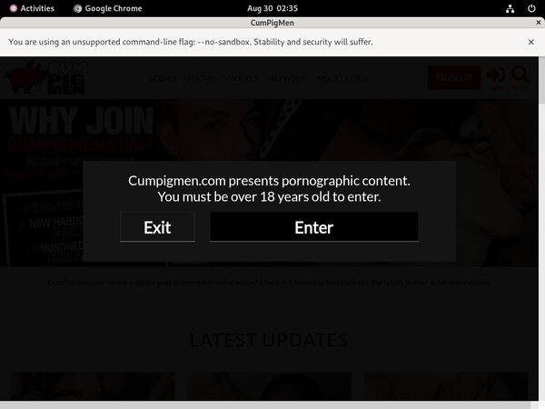 Cumpigmen Using Discount