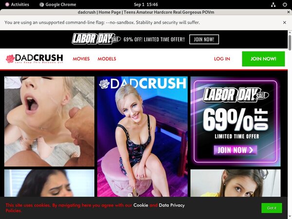 Dadcrush.com Join With ClickandBuy
