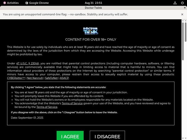 Doctor Twink Trail Membership