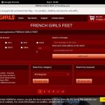 FRENCH GIRLS FEET Free Accounts And Passwords