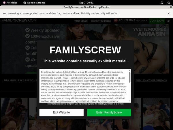 Family Screw Netbilling