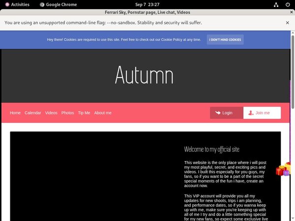 Ferrari Sky Websites