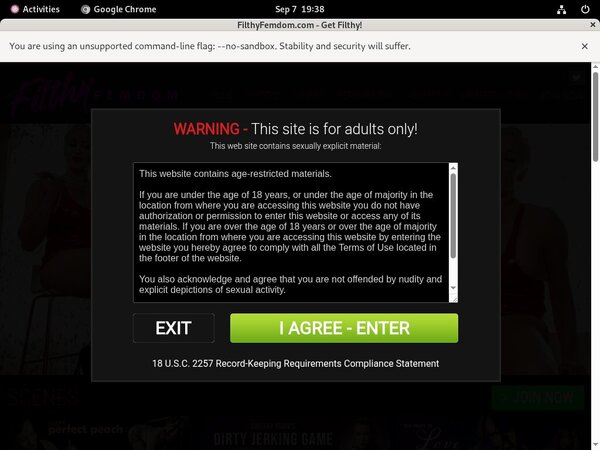 Filthy Femdom Gratis Password