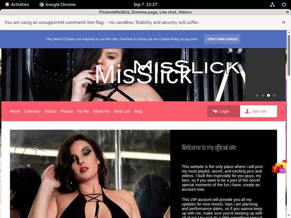 FindomMisSlick Sign Up Discount