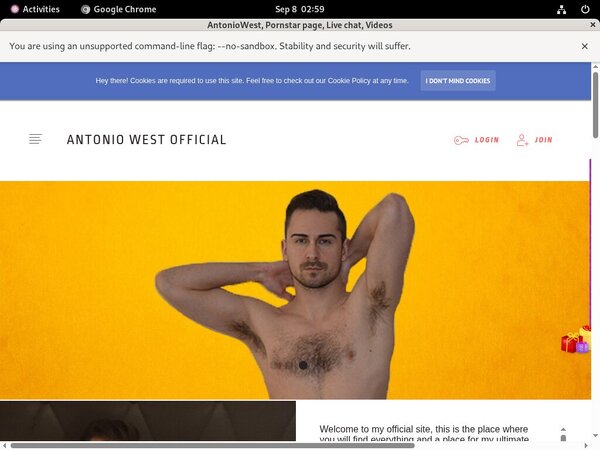 Fre Antoniowestofficial.com Login And Password