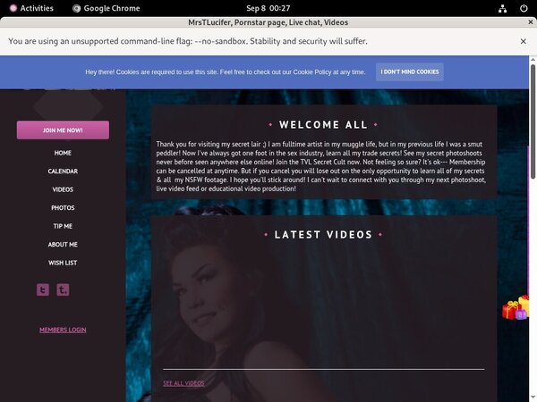 Free MrsTLucifer Premium Account