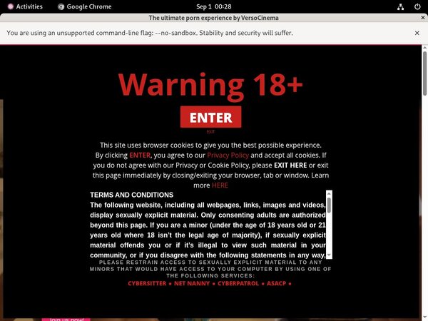 Free Passwords Verso Cinema