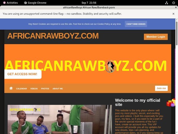 Free Trial AfricanRawBoyz