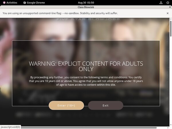 Free Trial Class Blowjob Membership