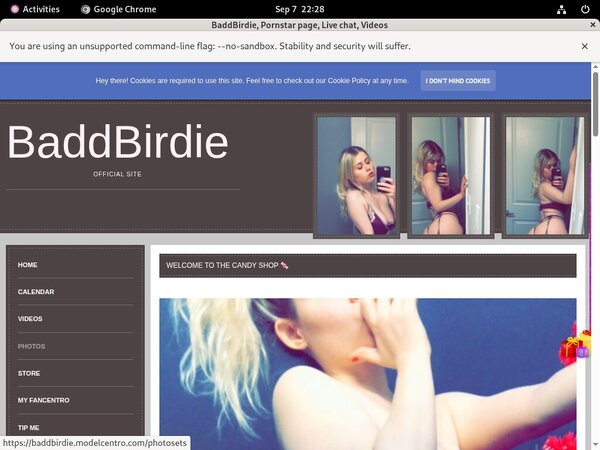 Freebaddbirdie.modelcentro.comaccounts