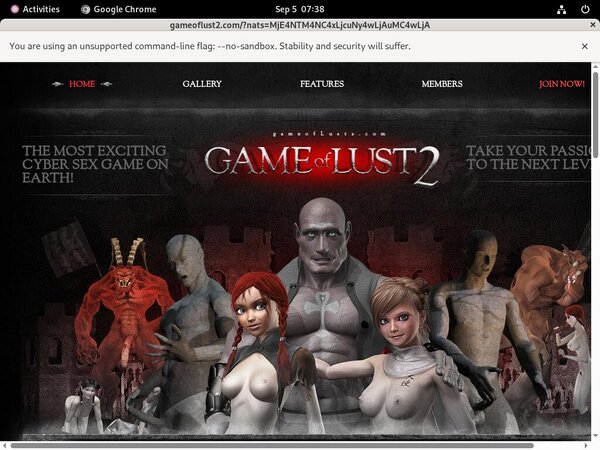 Game Of Lust 2 Free Member