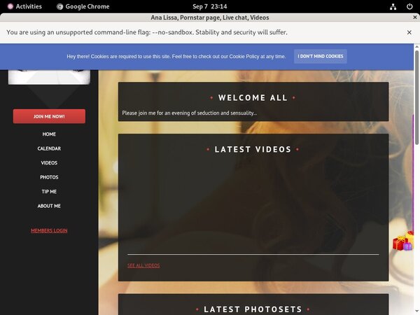 Get Analissa.modelcentro.com Trial Membership