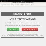 Guysinsweatpants Promotion