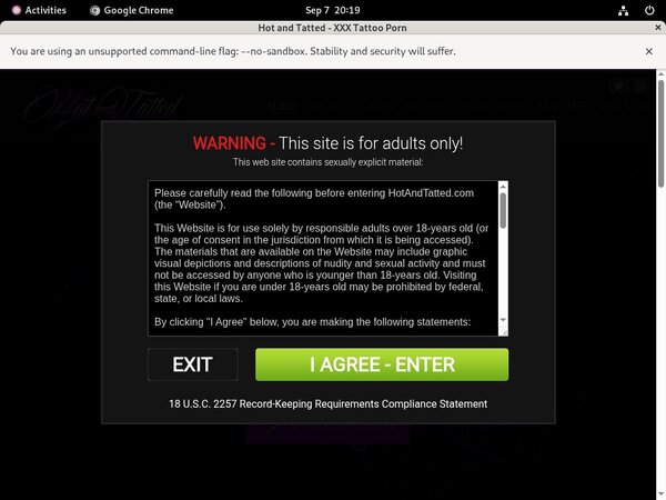 Hotandtatted.com Free Account Login