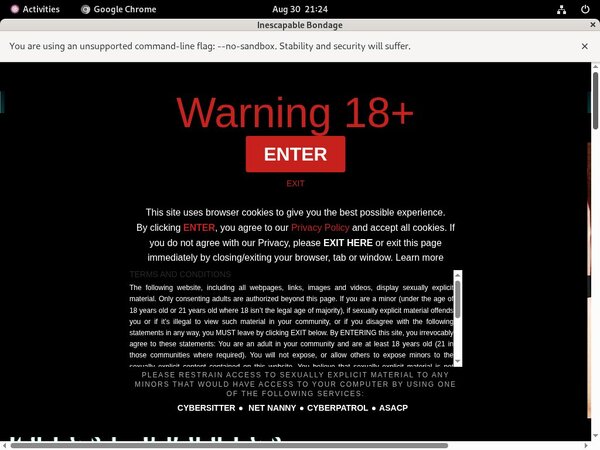 Inescapablebondage.com Premium Login