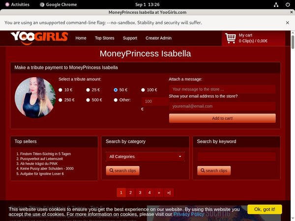 Isabell Moneyprincess Membership Trial Isabell Moneyprincess Membership Trial