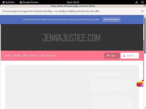 Jennajustice.modelcentro.com Buy Tokens