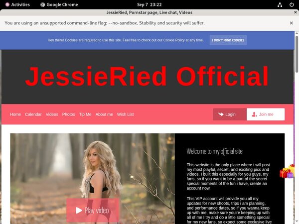 Jessieried.modelcentro.com Login Codes
