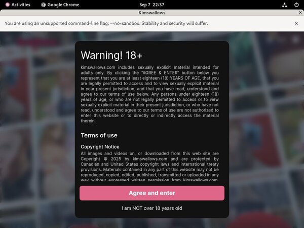 Kimswallows.com Porn Accounts