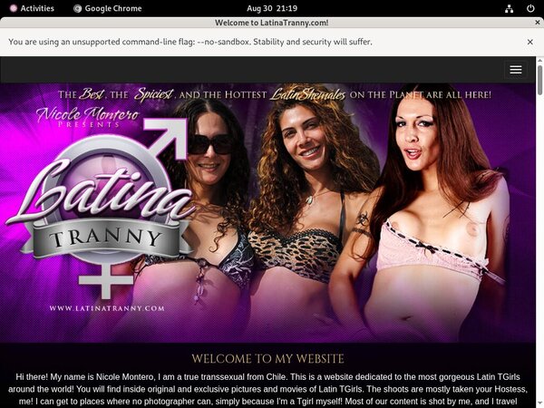 Latinatranny.com Euro Direct Debit