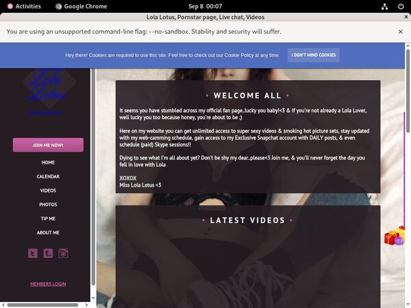 LolaLotus Free Trial Password