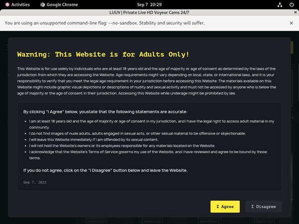 Luuv Website Password