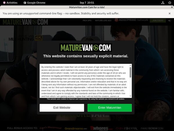 Maturevan.com Stream