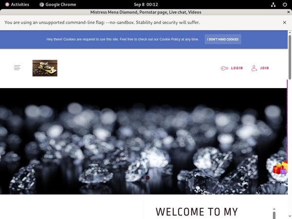 Mistress Mena Diamond Accounts Password