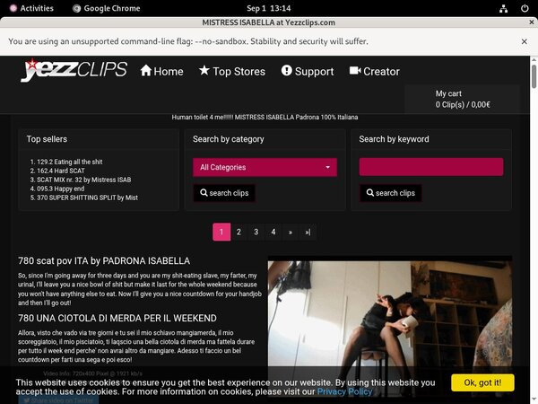 MistressIsabella Porn Pass