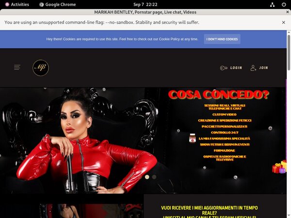 Mobile MARIKAH BENTLEY Account