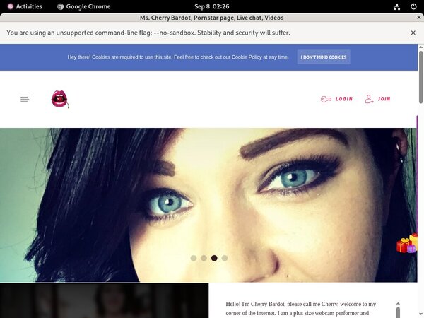 Ms. Cherry Bardot Mobile Porn