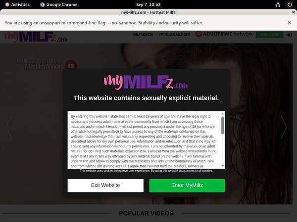 Mymilfz.com Passcodes