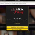 New Ladyboypussy Site Rip