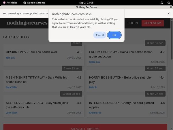 Nothingbutcurves.com Pwds