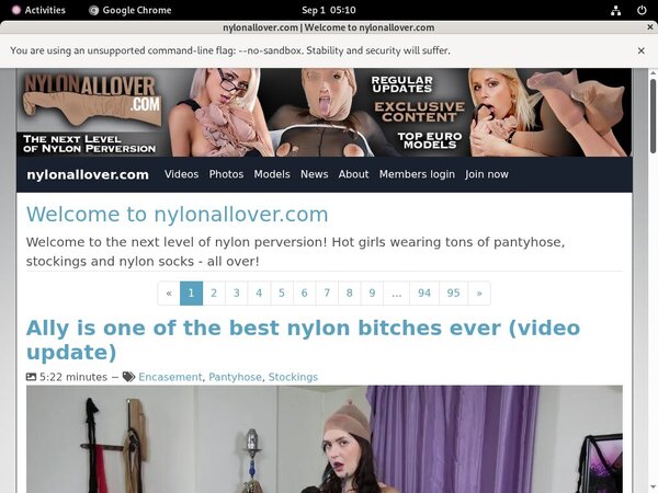 Nylon All Over Site Reviews