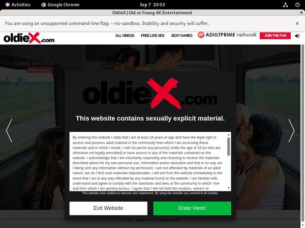 Oldiex.com Premium Password