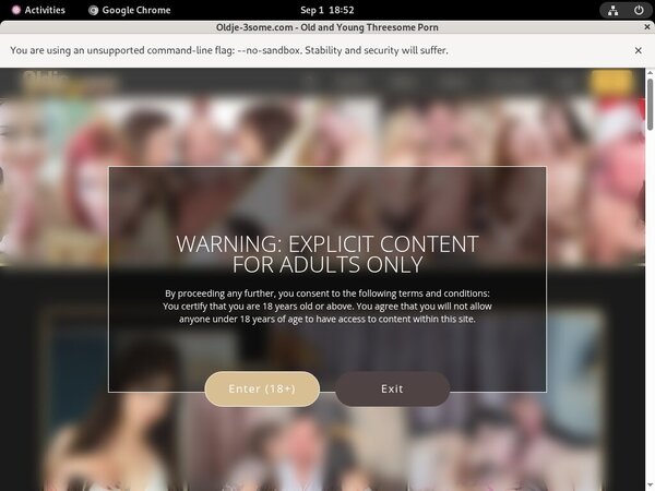 Oldje 3Some Membership