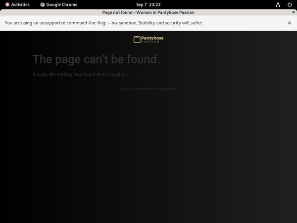 Pantyhose Passion Tv