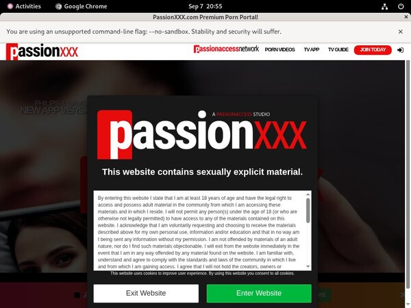 Passionxxx.com Password List