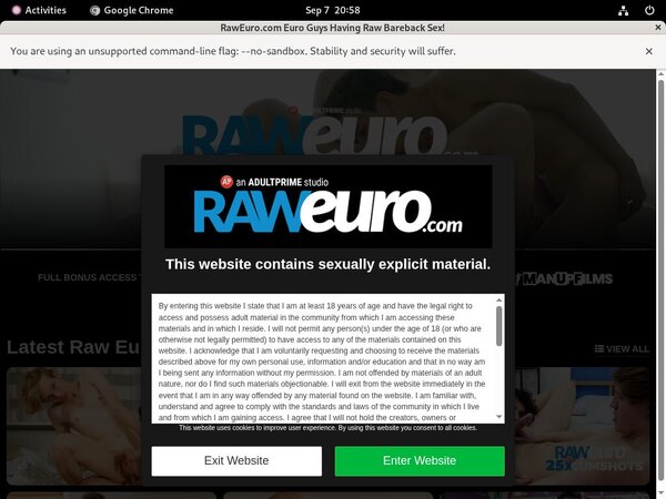 Raw Euro Password Site