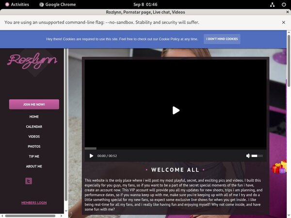 Rozlynn Member Access